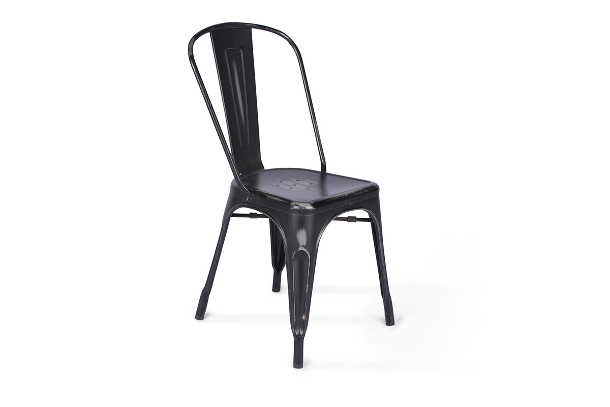 Black Metal Chair