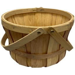 medium wooden basket