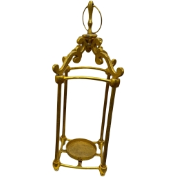 gold vintage lantern
