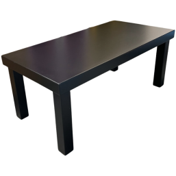4×2 Black Coffee/Low-Seating Table